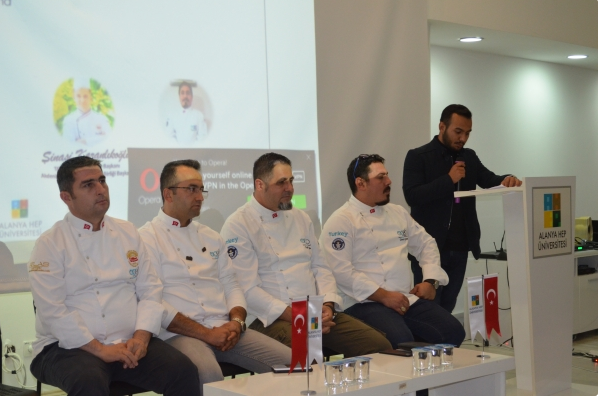 Alanya HEP Üniversitesi bünyesinde Gastronomi Sektörü tanıtım semineri düzenlendi.