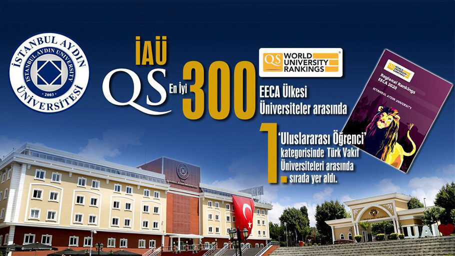 İstanbul Aydın Üniversitesi ‘QS En İyi 300 Dünya Üniversitesi’ Arasında