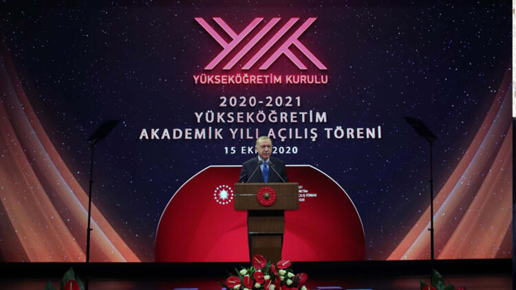 Cumhurbaşkanı Erdoğan: Yükseköğretimde de yüz yüze eğitim öğretimi başlatmayı hedefliyoruz