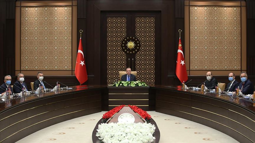 Cumhurbaşkanı Erdoğan, YÖK heyetini kabul etti