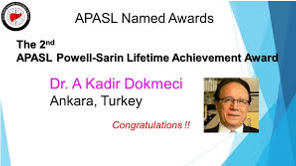 Prof. Abdülkadir Dökmeci’ye Yaşam Boyu Başarı Ödülü